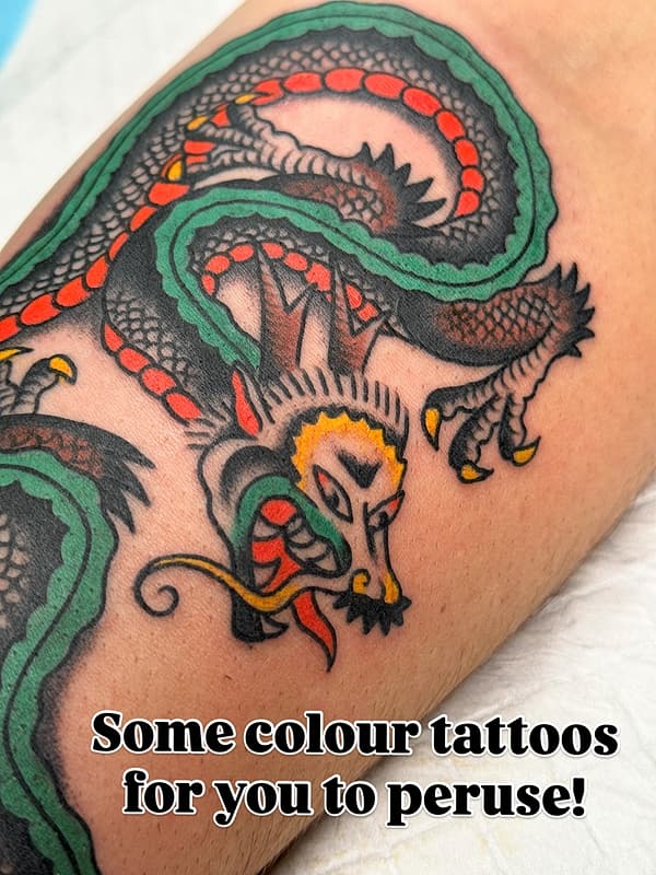 Sydney Tattoo Artist - Jason's banner