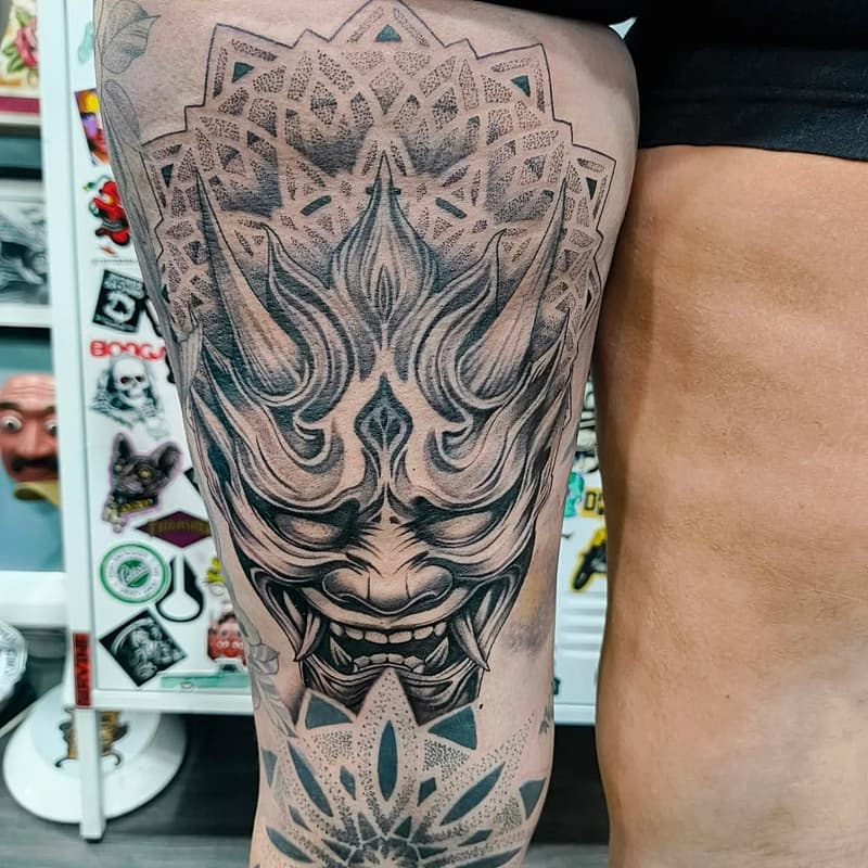 Dotwork tattoo by Jordan Mckenzie