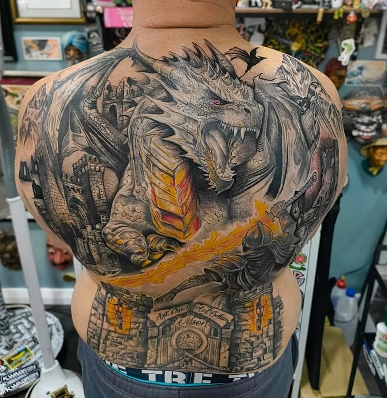 Dotwork tattoo by Jordan Mckenzie