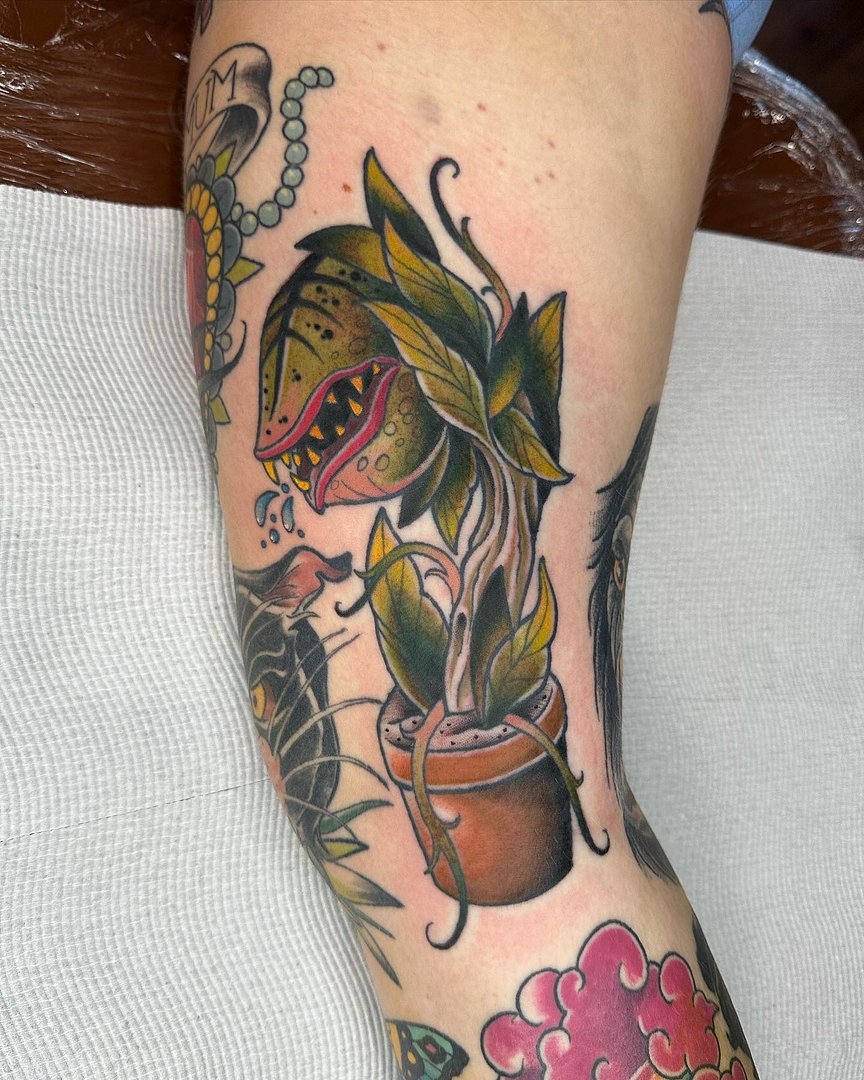 American Traditional tattoo by Mick Wade