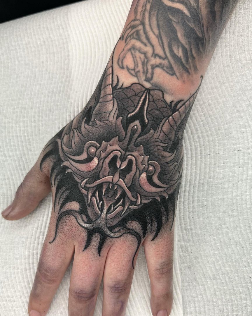 American Traditional tattoo by Mick Wade