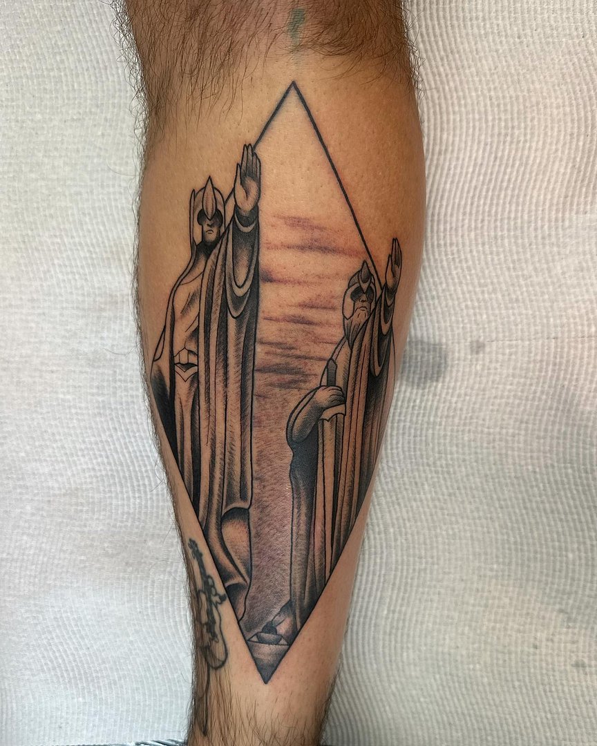American Traditional tattoo by Mick Wade