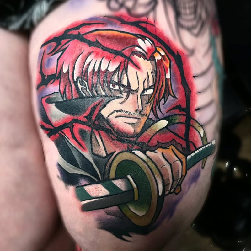 Realism (black & grey) tattoo by Corey G