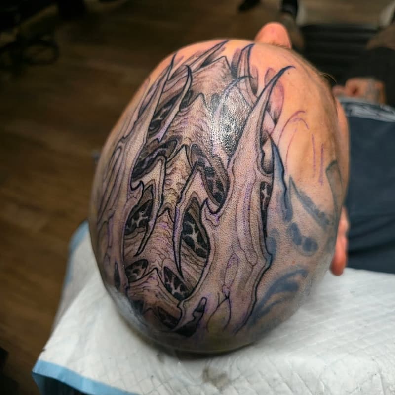 Realism (black & grey) tattoo by Corey G