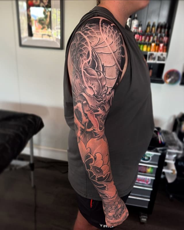 Neo-Japanese tattoo by Song - Anime | Neotrad | Japanese Tattoos