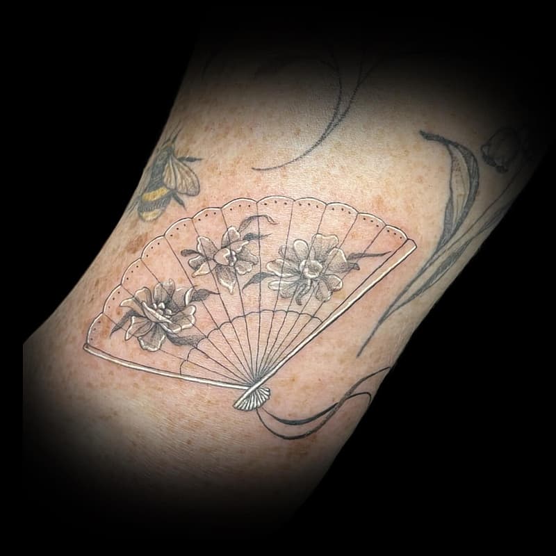 Blackwork tattoo by Clare | Perth Artist