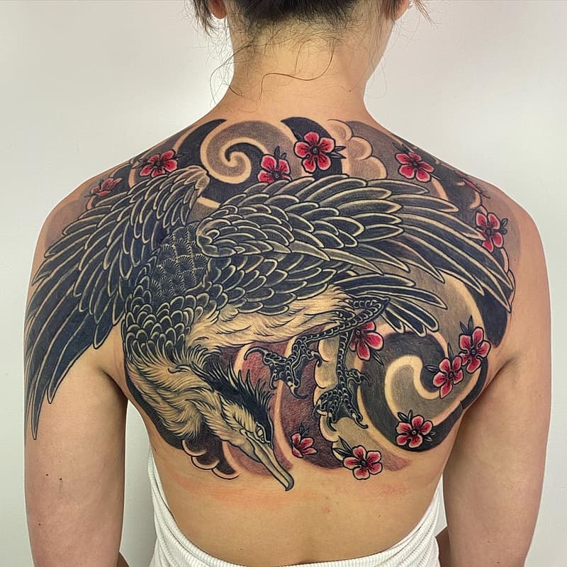 Neo-Japanese tattoo by Yo Tattooer