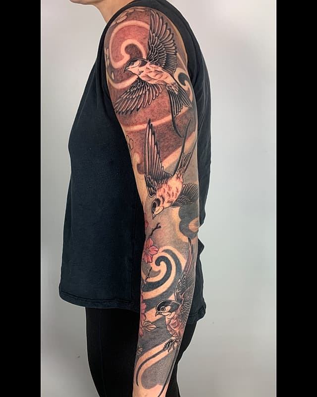 Neo-Japanese tattoo by Yo Tattooer