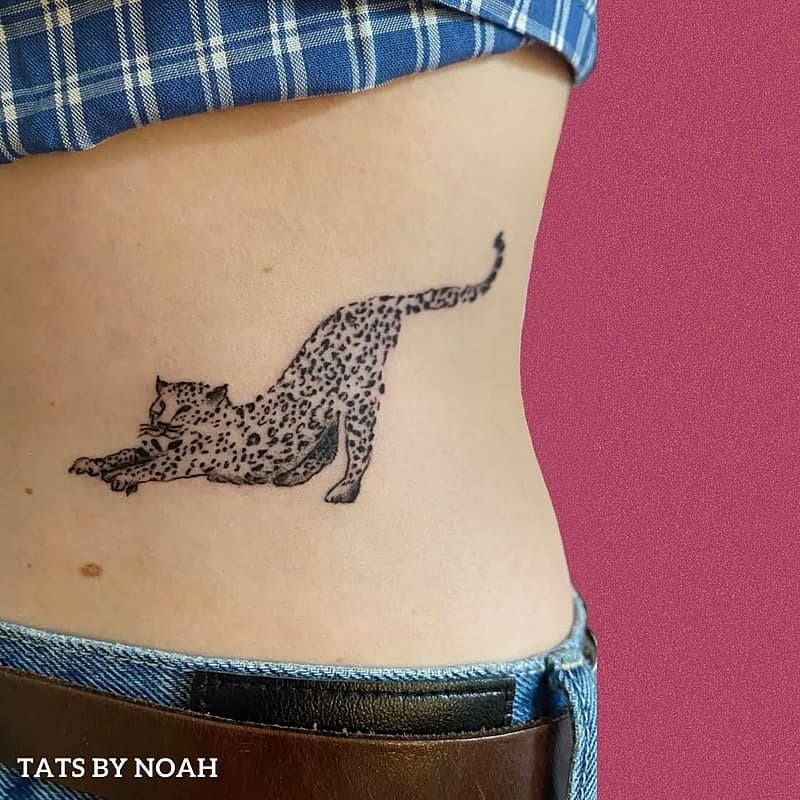 Abstract tattoo by Noah Johnson