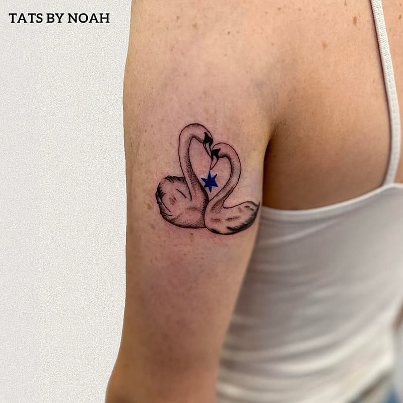 Abstract tattoo by Noah Johnson
