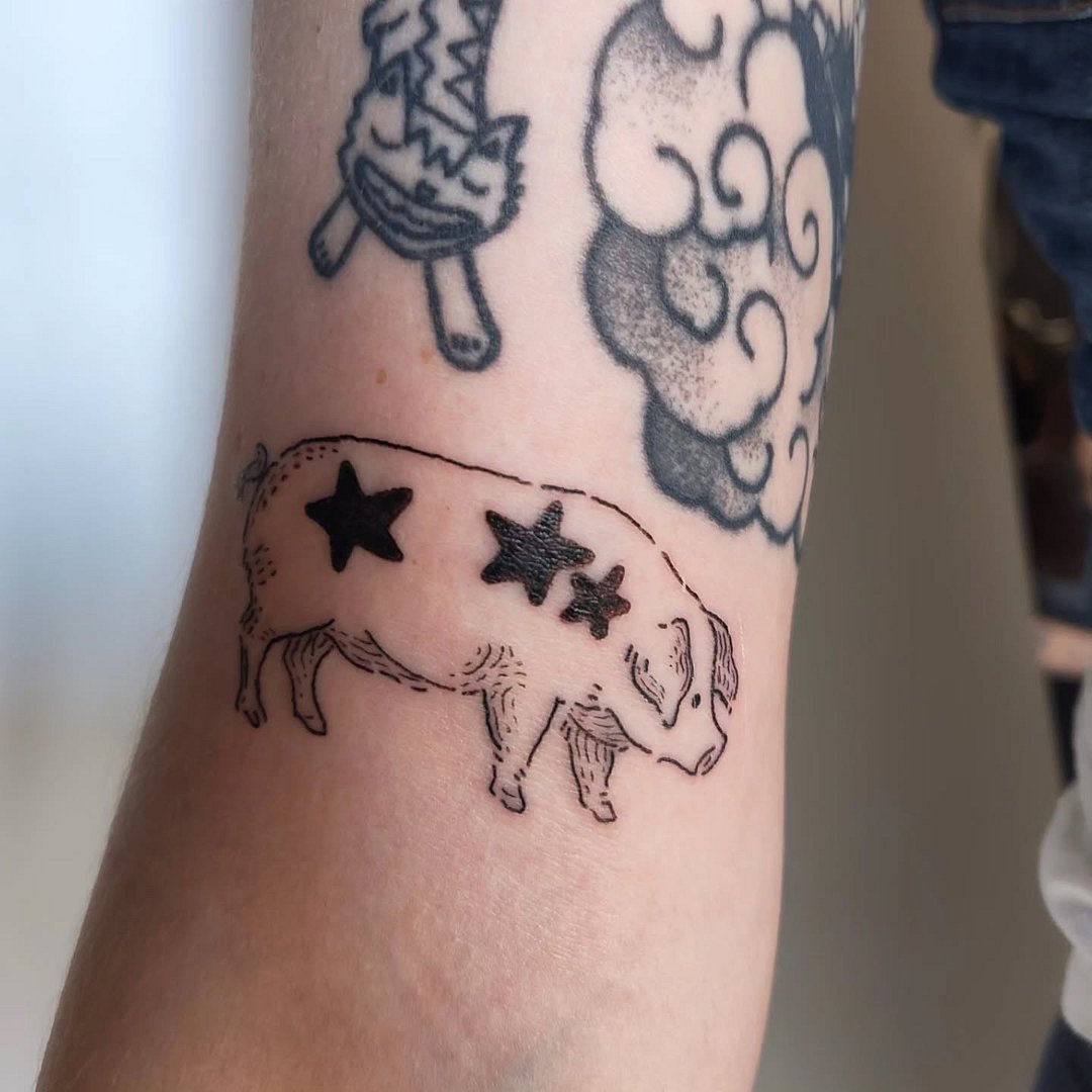 Ornamental tattoo by inkycaps_tattoos
