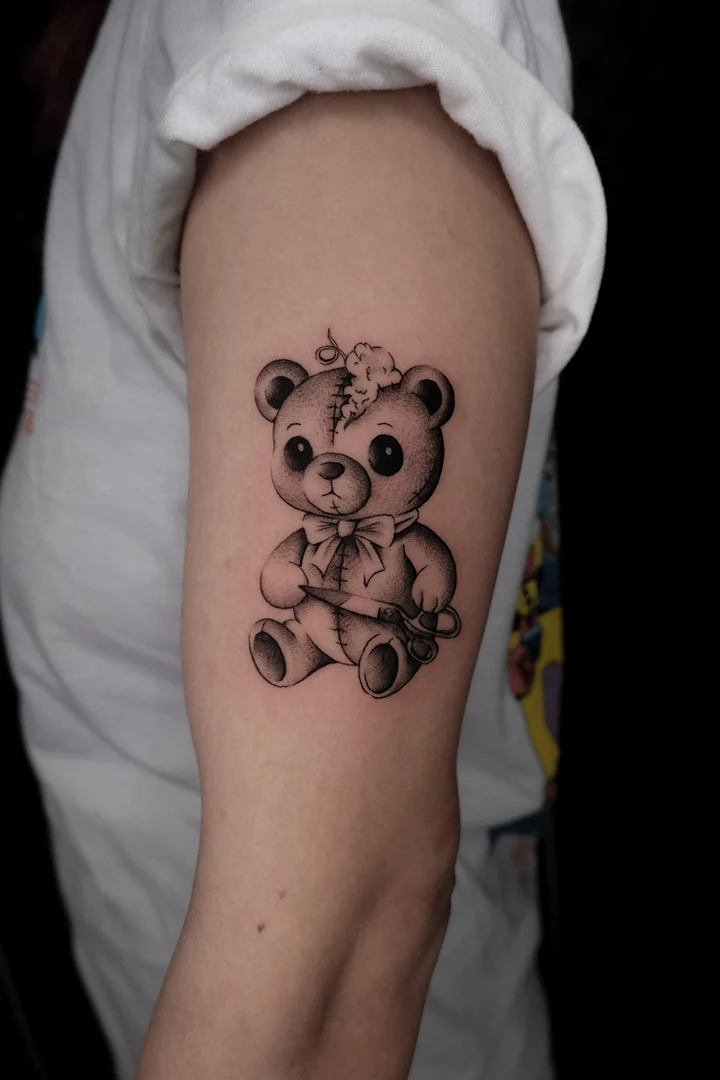 Blackwork tattoo by ⛓️Tattoo bookings open now⛓️