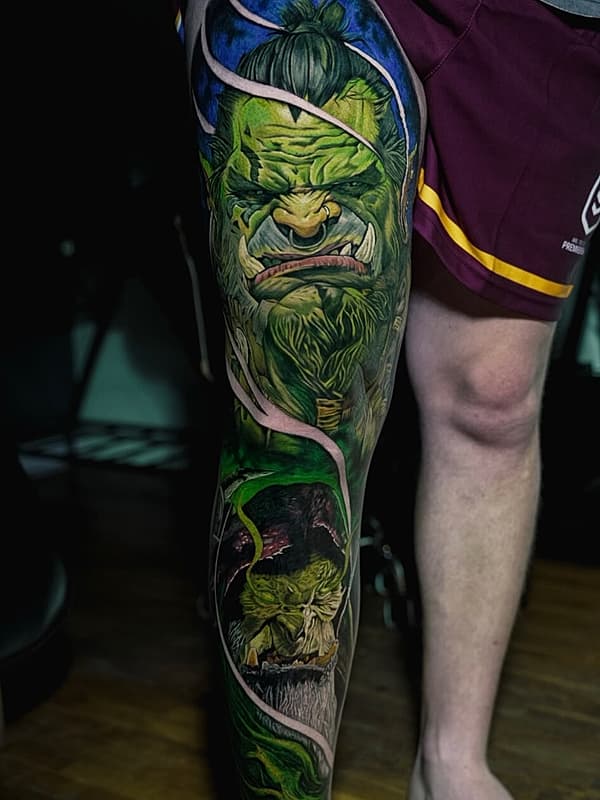 Realism (colour) tattoo by  Boris Tattoo