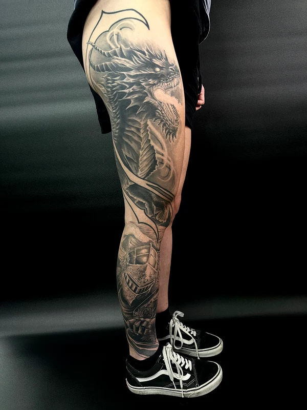 Realism (black & grey) by Danny