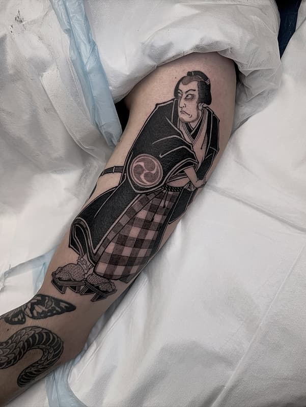 Tattoo by Daniel Craig in Australia