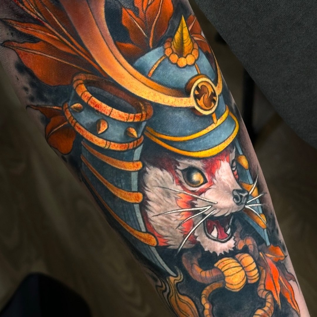 Neo-Traditional tattoo by Connor Ahmed