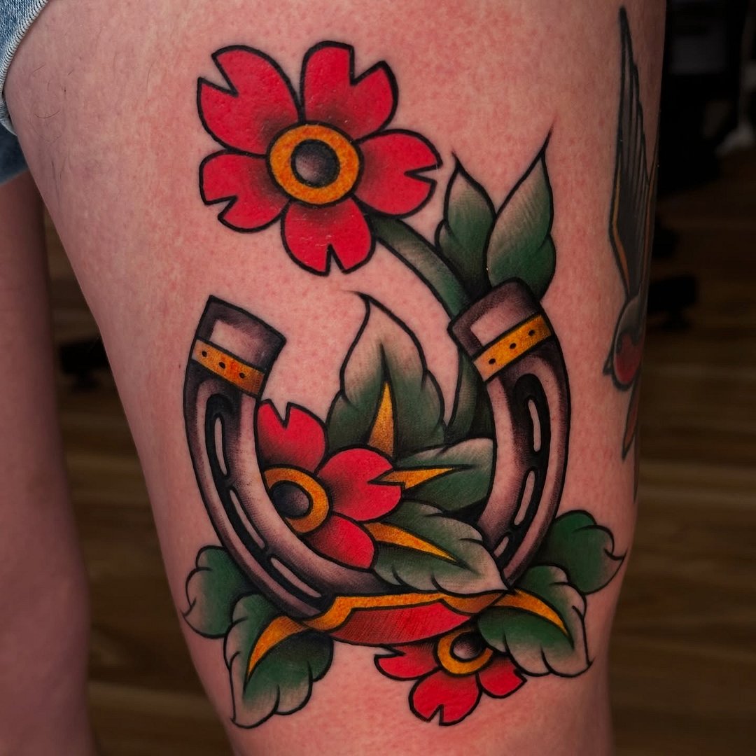 Neo-Traditional tattoo by Connor Ahmed
