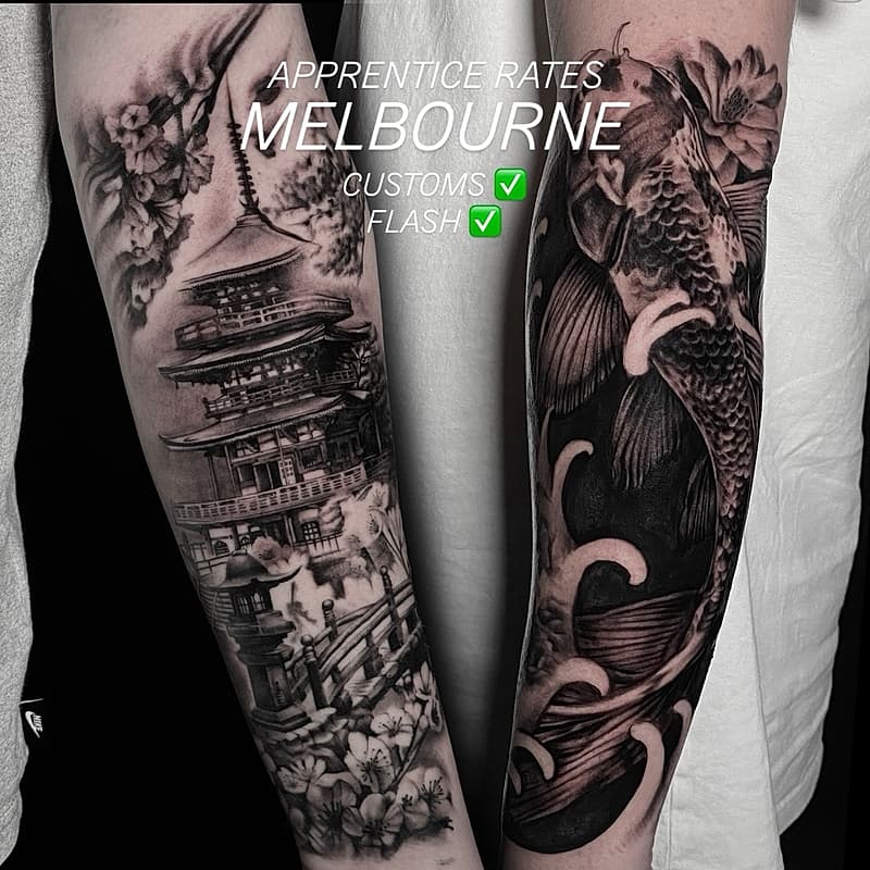 Tattoo by Connor Ahmed in Melbourne