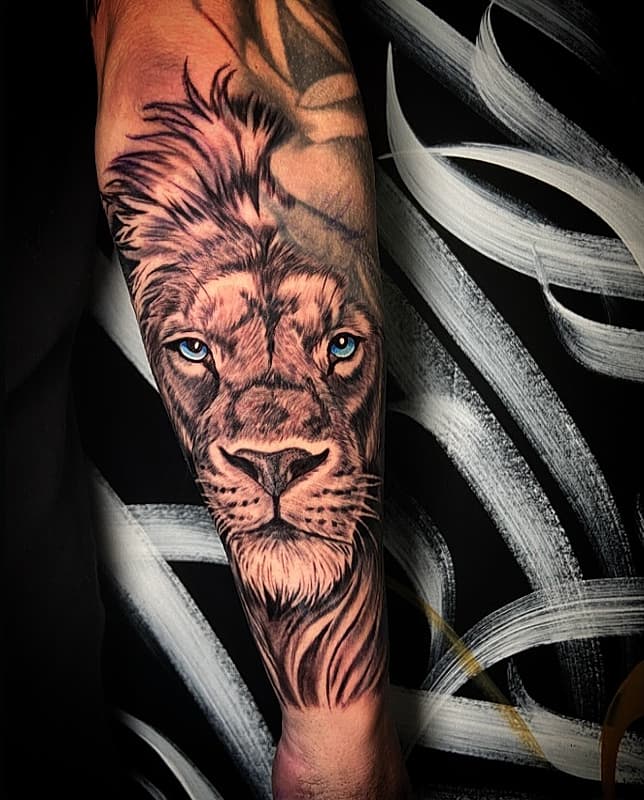 Realism (black & grey) tattoo by Ruth Hughes