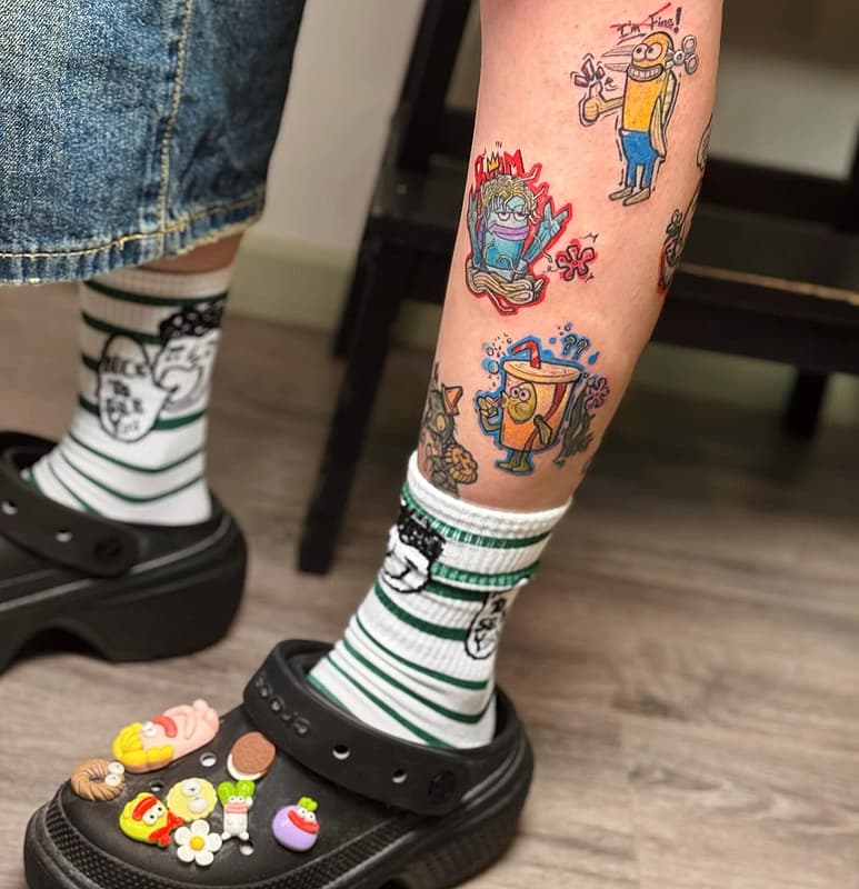 Fineline tattoo by Little Art Tattoo