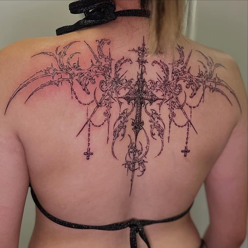 Fineline tattoo by Little Art Tattoo
