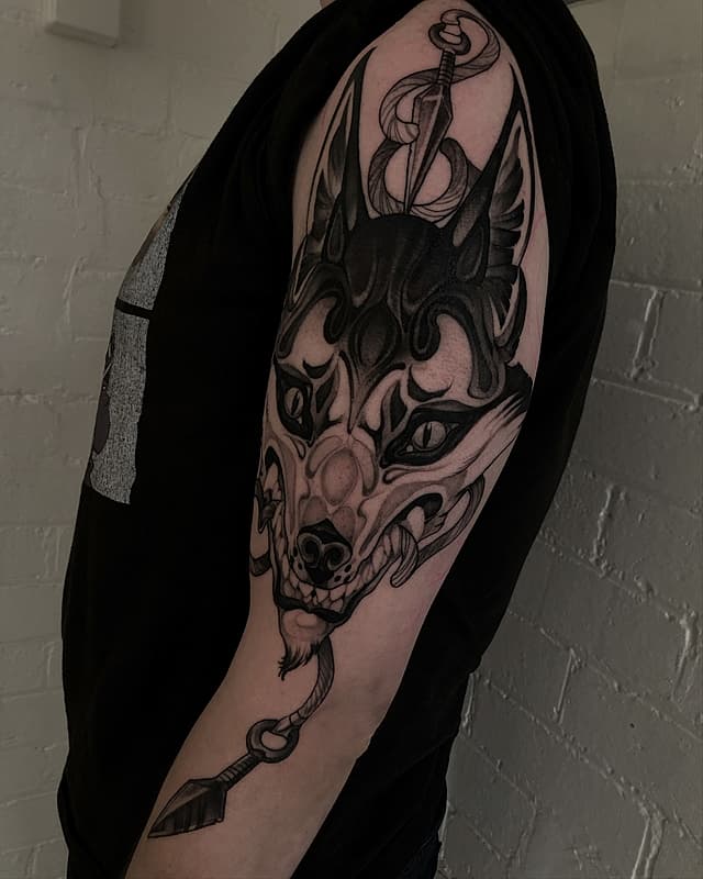 Neo-Japanese tattoo by Rossibae