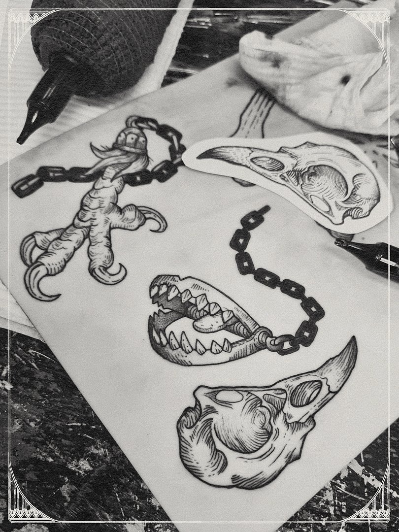 Tattoo by Nate Thorman