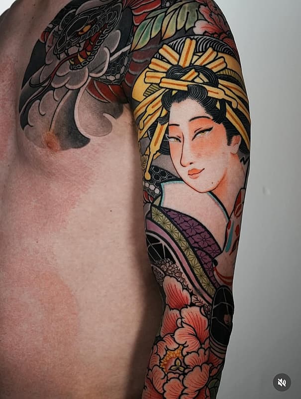 Neo-Japanese tattoo by 🌞 Save Point Tattoo 🌞