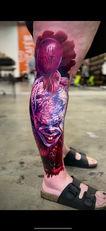 Realism (colour) tattoo by Adam Milton 