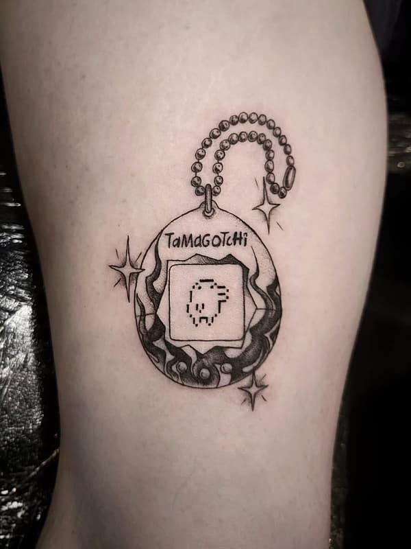 Illustrative tattoo by Candice Smith