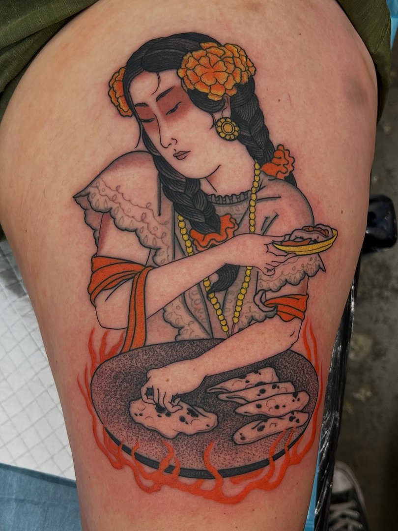 Japanese (Irezumi) tattoo by David Le 