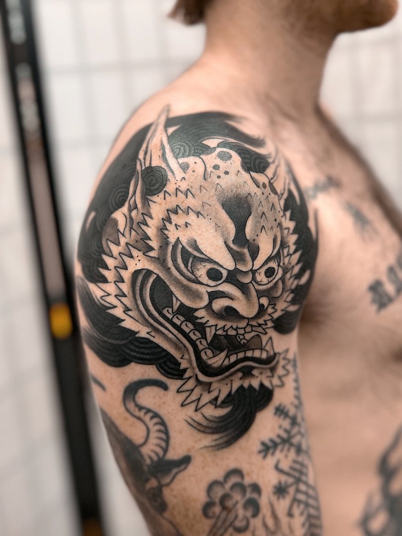 Japanese (Irezumi) tattoo by David Le 