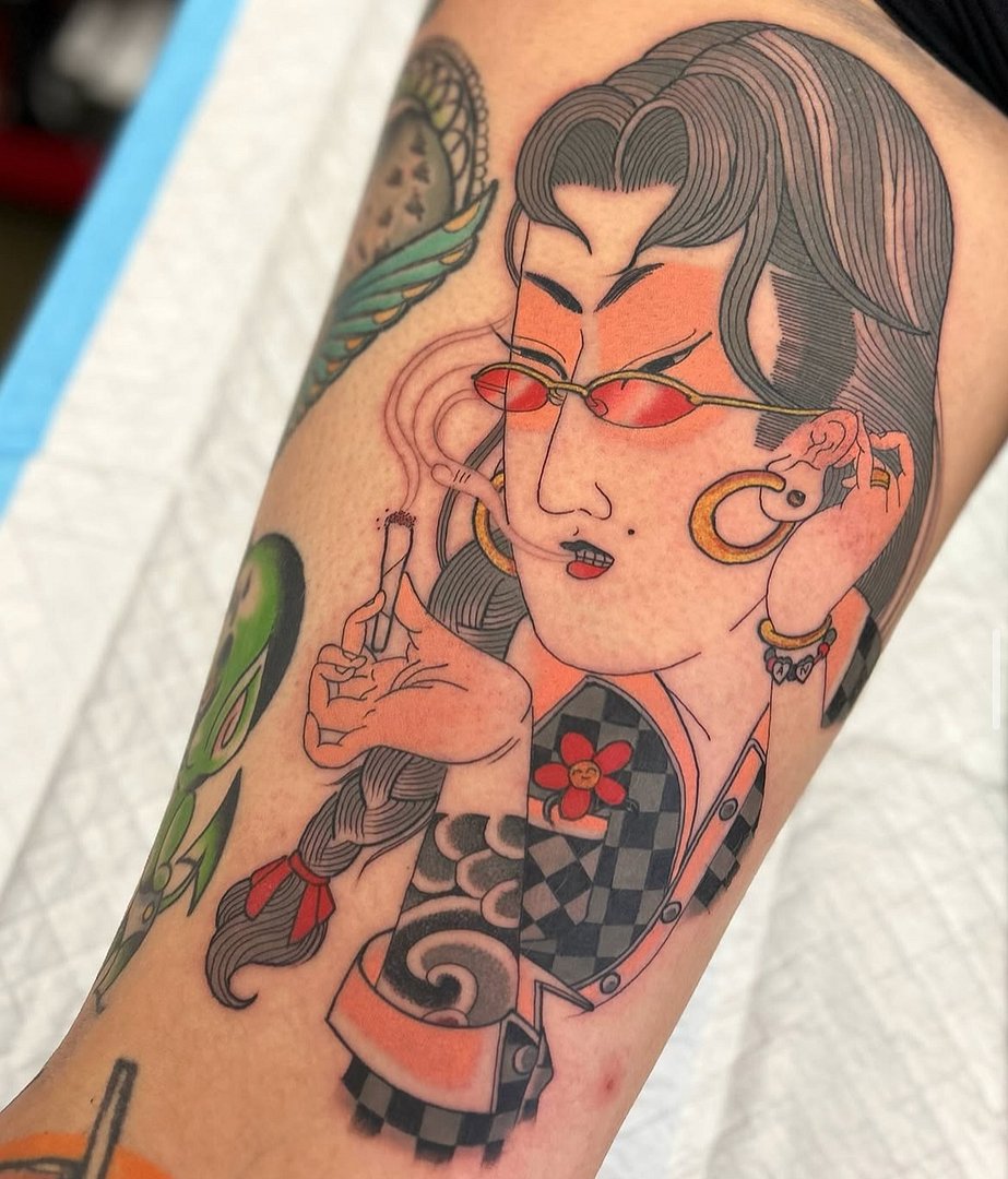 Tattoo by David Le 