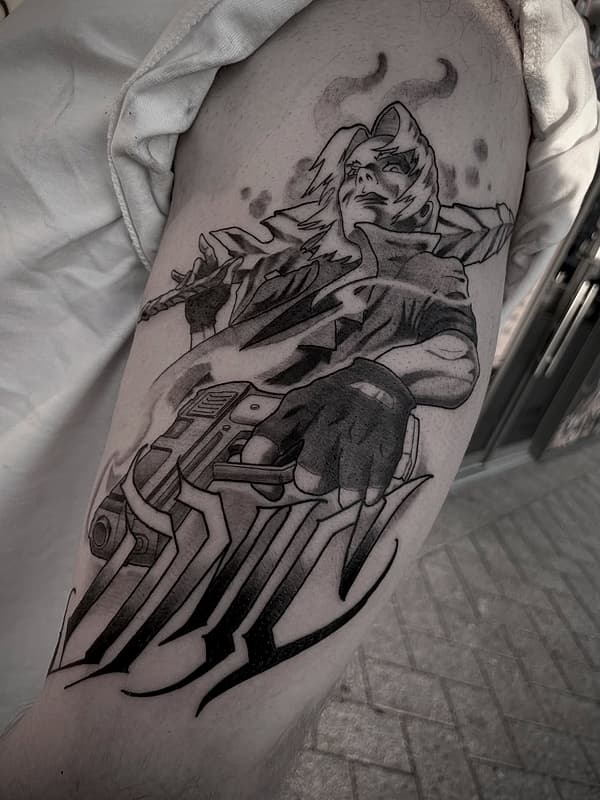 Neo-Traditional tattoo by ihatejake_tattoos