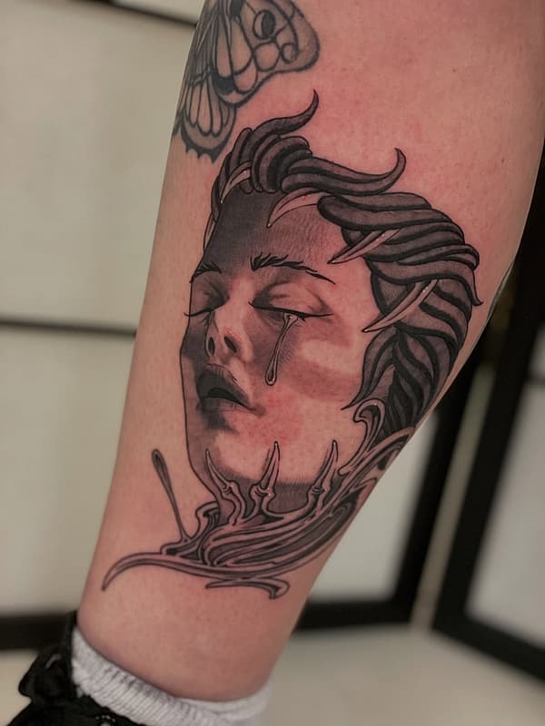 Neo-Traditional tattoo by ihatejake_tattoos