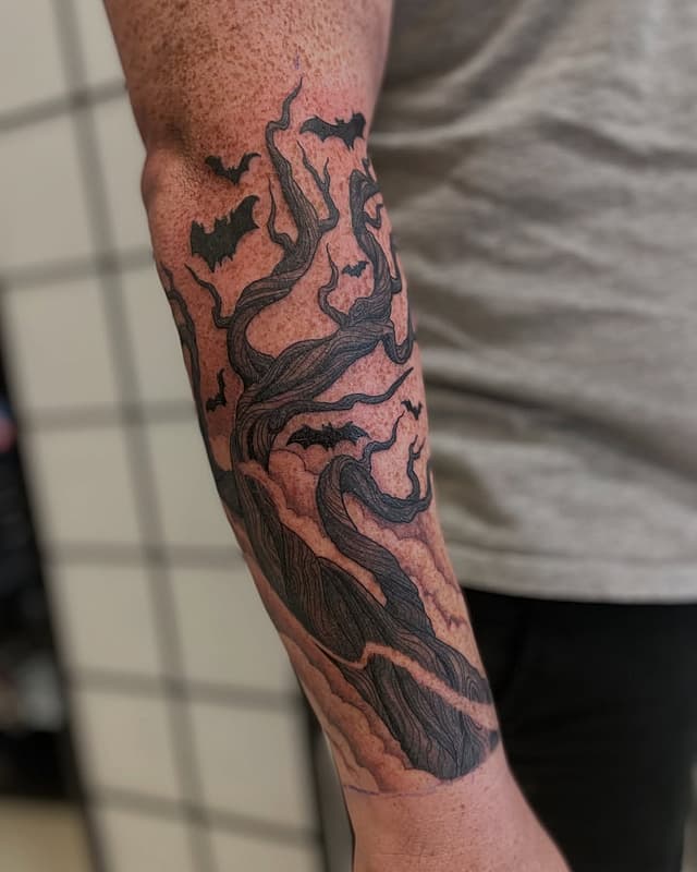 Neo-Traditional tattoo by ihatejake_tattoos