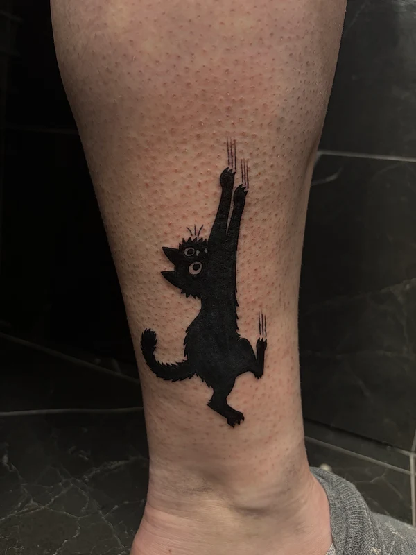 Blackwork tattoo by macetattooz