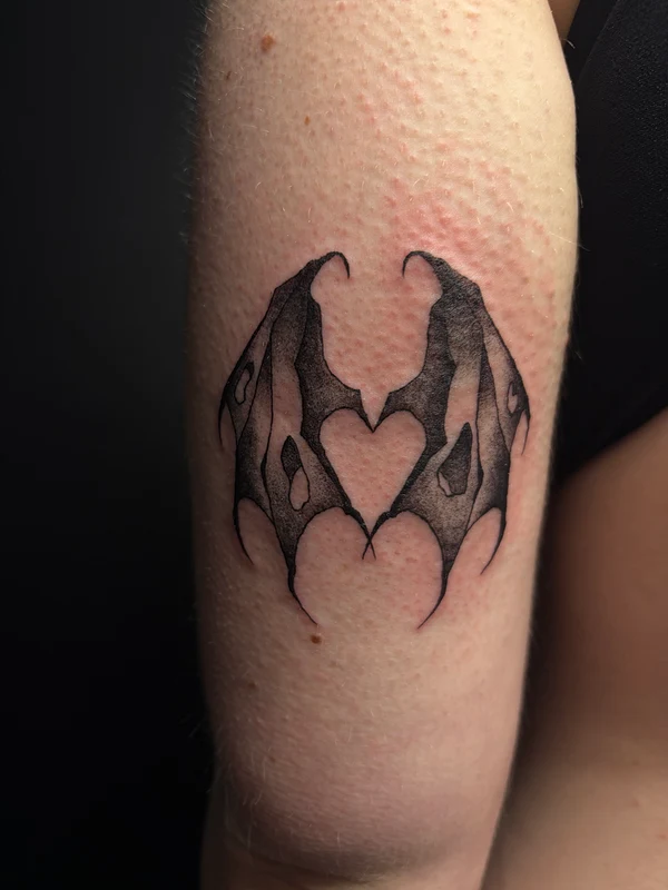Blackwork tattoo by macetattooz
