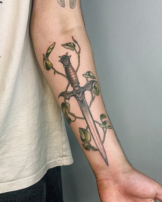 Tattoo by Meg Taylor in Marrickville