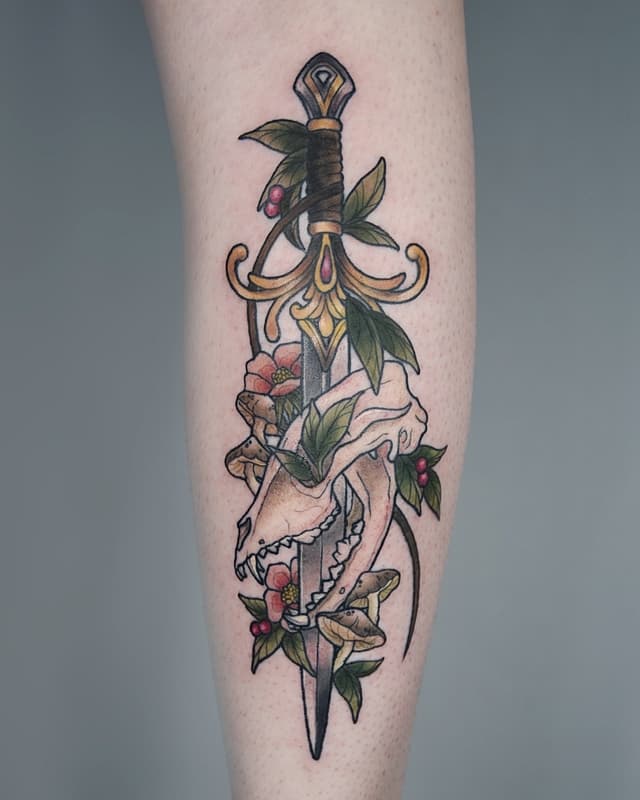 Tattoo by Meg Taylor in Marrickville