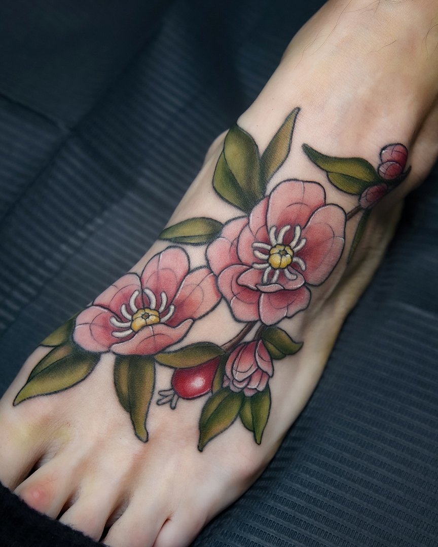 Tattoo by Meg Taylor in Marrickville