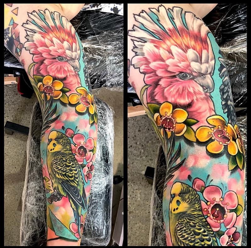 Realism (colour) tattoo by Lauren Fenlon