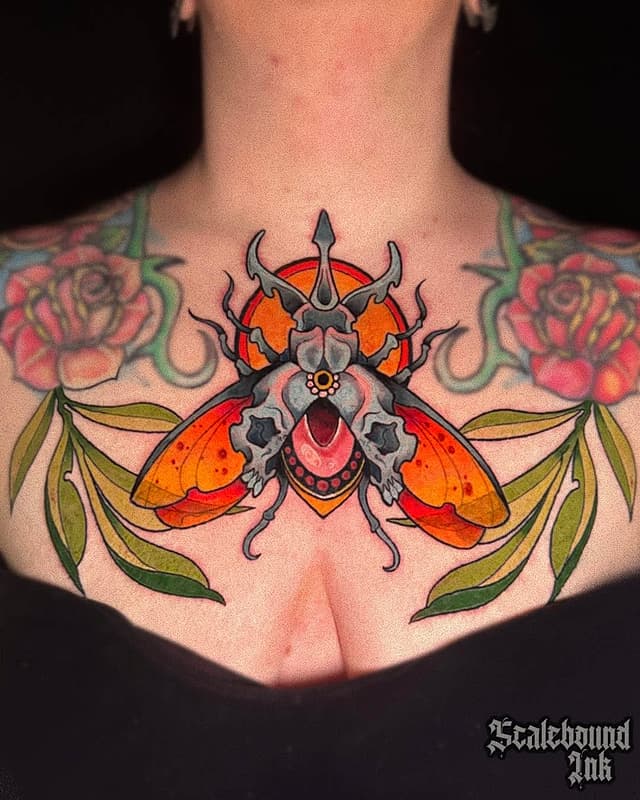 Tattoo by Scalebound Ink | Grace Novak in Newstead