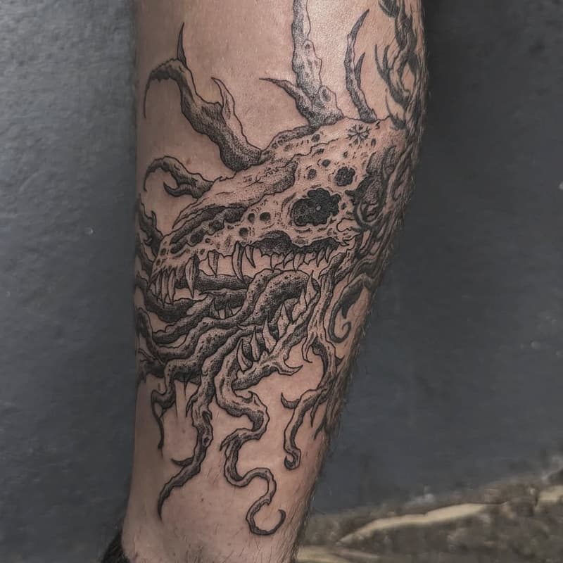 Blackwork tattoo by 𝕹𝖎𝖐 𝕸𝖆𝖝𝖎𝖒𝖔𝖛𝖎𝖈𝖍 