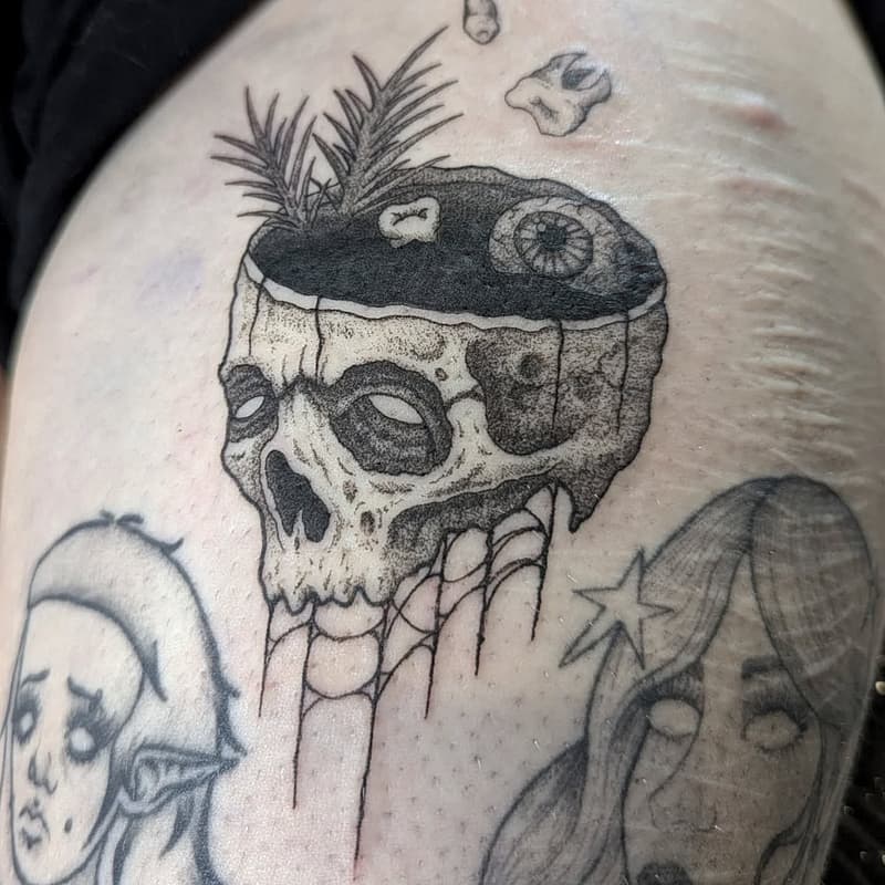Blackwork tattoo by 𝕹𝖎𝖐 𝕸𝖆𝖝𝖎𝖒𝖔𝖛𝖎𝖈𝖍 