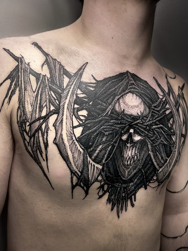 Tattoo by 𝖂𝖔𝖑𝖋𝖌𝖆𝖓𝖌 🜋 in Australia