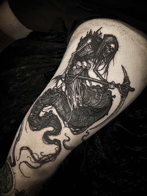 Tattoo by 𝖂𝖔𝖑𝖋𝖌𝖆𝖓𝖌 🜋 in Australia