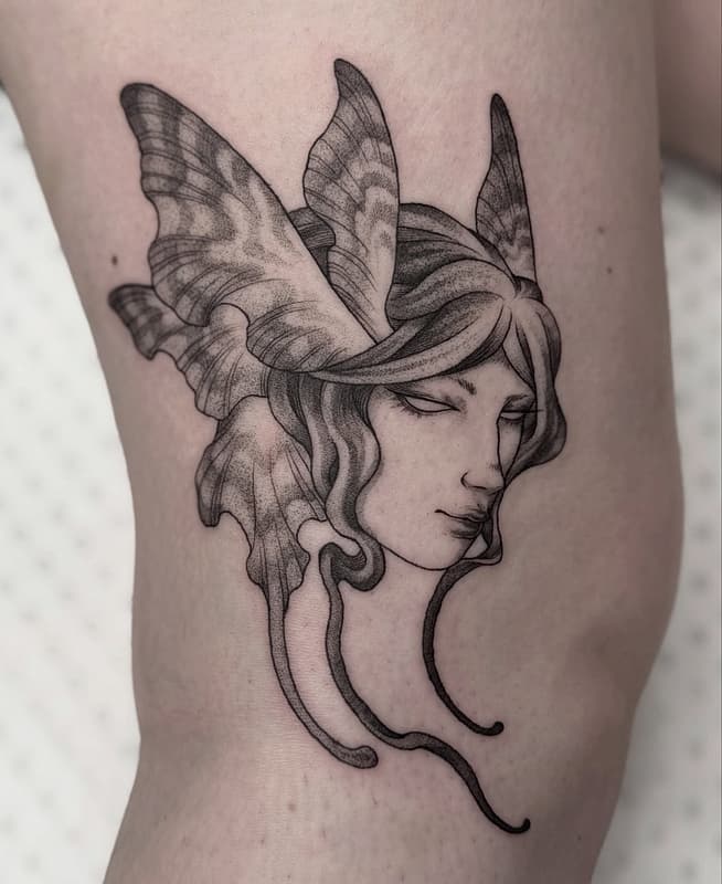 Tattoo by Angie Elk