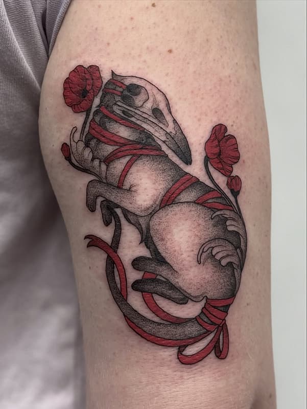 Tattoo by Angie Elk