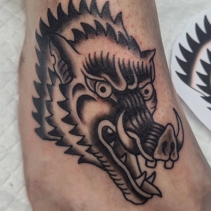 Tattoo by Aidan Hardy